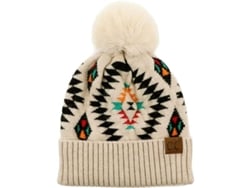 Gorro De Moda Para Invierno Y Otoño, Confeccionado En Tejido Elástico Grueso Con Pelo Sintético.