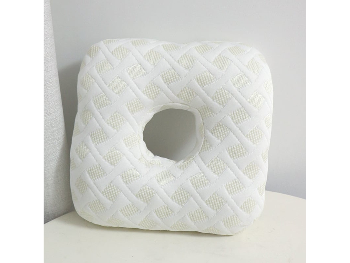 Almohada De Soporte Para La Oreja - Almohada Para El Cuidado De Perforaciones De Oreja - Almohada Hueca De Soporte Para La Oreja - Tono De Piel