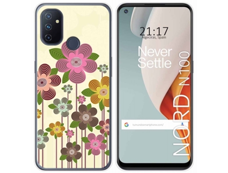 Carcasa OnePlus Nord N100 TUMUNDOSMARTPHONE Dibujos Multicolor