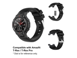 Baoj-bracelete De Relógio De Substituição Em Silicone Para Amazfit T-rex Pro