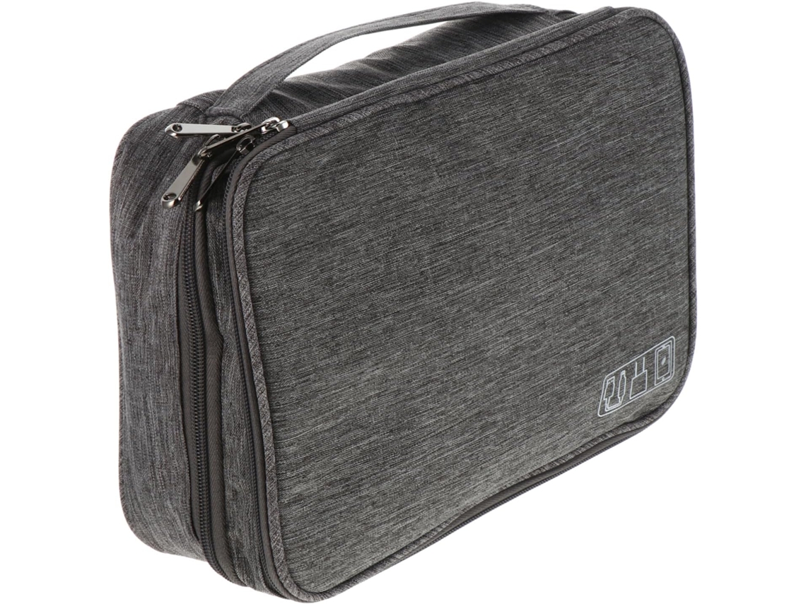 Estuche Impermeable Para Guardar Cables Con Tres Compartimentos.