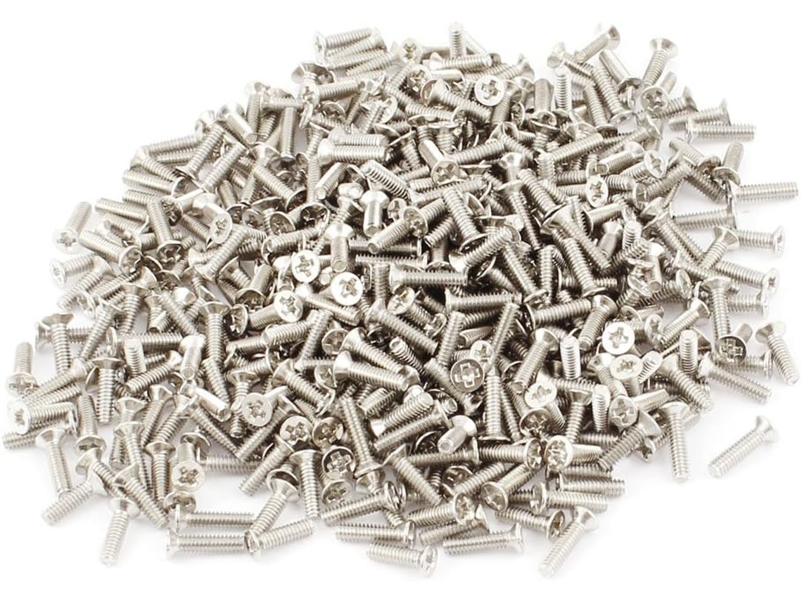 500 Tornillos Magnéticos De Cabeza Phillips De 2x8 Mm (81757bd740427c32eeb5f9b83ff23e6c)