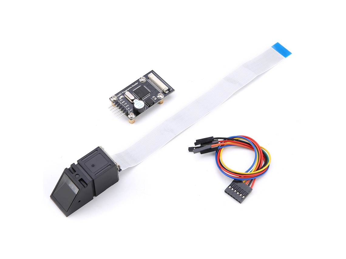 Módulo De Recolección De Huellas Dactilares Diy Sensor Capacitivo Uart Lector De Huellas