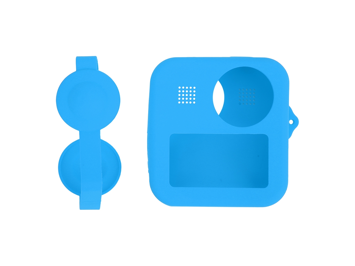 NEVEANCE Funda de Silicona para Lentes, Carcasa de Protección para Cámara GOPRO MAX Panorama