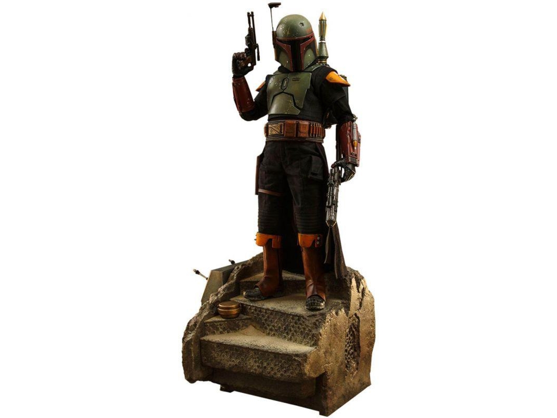 Hot Toys STAR WARS: Boba Fett Deluxe Figura de acción escala 1:4