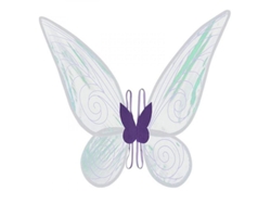 2026-aletas De Hada Mariposa Brillantes Para Disfraces De Halloween Duraderas Niñas Mujeres Fiesta 48x60cm Morado