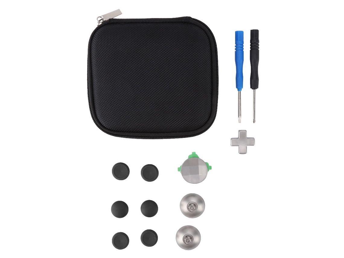Kit de 13 botones para mando Xbox One Elite PS4 Switch - Negro