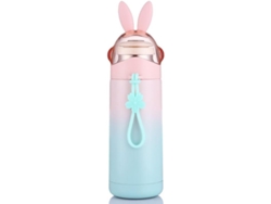 2026-botella De Aislamiento Para Niños Conejo Bonito Acero Inoxidable 304 Termo Anti-fugas 350ml Portátil
