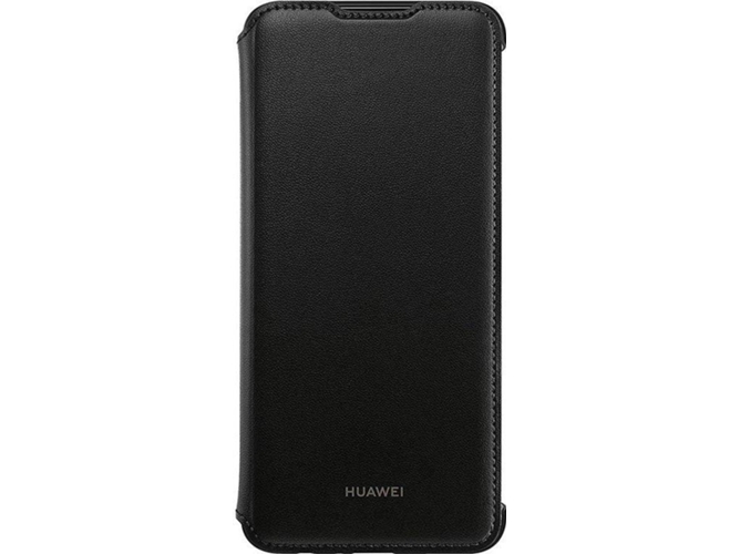 Compra Avizar Funda Huawei P Smart Z con doble ventana Carcasa de silicona  - Negro