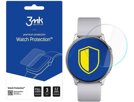 Protector Cristal Templado Samsung Galaxy Watch Active 3MK Flexible