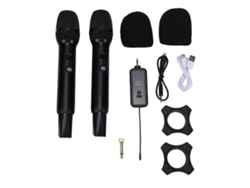 Sistema De Micrófono Inalámbrico Portátil Bluetooth Para Karaoke, Streaming En Vivo En El Hogar, Reuniones, Escenarios Y Actuaciones Al Aire Libre