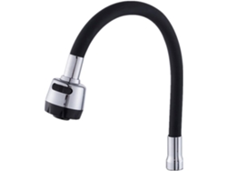 Grifo De Cocina Giratorio De 2 Vías Con Suministro Flexible De Agua Fría, Para Montaje En Superficie.