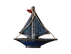 2026-modelo De Velero Decorativo Náutico Para Salón Estante Oficina Mesa Tv Resina Ecológica