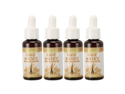 4pcs Suero De Arroz Para Crecimiento Capilar Reduce Puntas Abiertas Hidrata Y Nutre 30ml