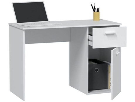 Escritorio HABITDESIGN Just (Blanco - Melamina - 108 x 73 x 50 cm)