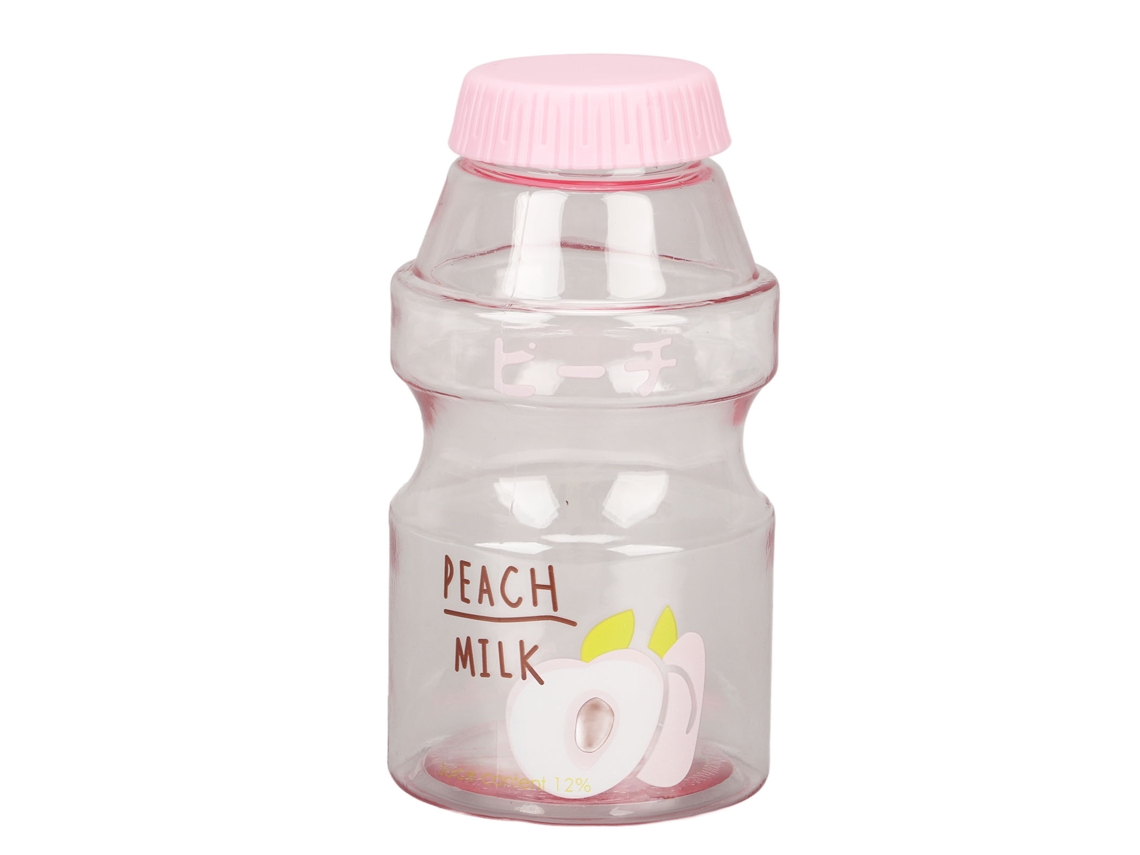 Botella De Agua Innovadora Con Diseño De Dibujos Animados, Libre De Bpa, Reutilizable, Transparente, Ideal Para Deportes Al Aire Libre Y Viajes, 480 Ml (16 Oz).