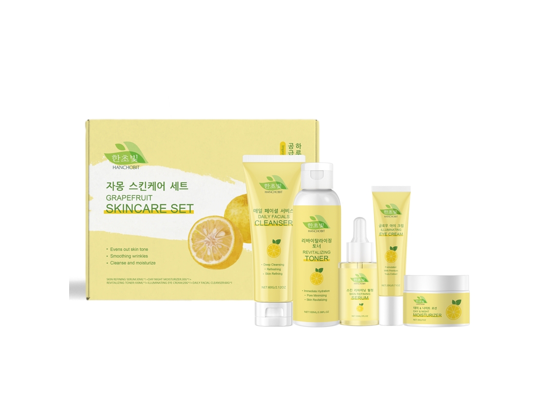 Kit de cuidado de la piel con pomelo, oferta especial de Worten