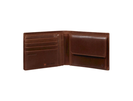 Cartera Fólio de Hombre SAMSONITE Horizontal Veggy Slg Marrón
