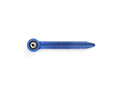 Brújula de dibujo azul ajustable portátil para diseño industrial y decoración de agujeros