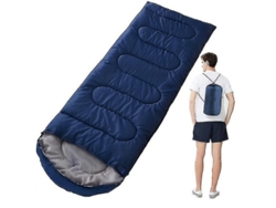 2026-bolsa De Dormir Ultraligera Impermeable Para Camping Invierno Caliente Adulto Portátil Con Manta Y Funda Compacta