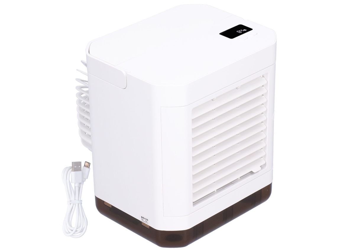 Ventilador USB mini portátil con aire acondicionado para el hogar y la oficina.