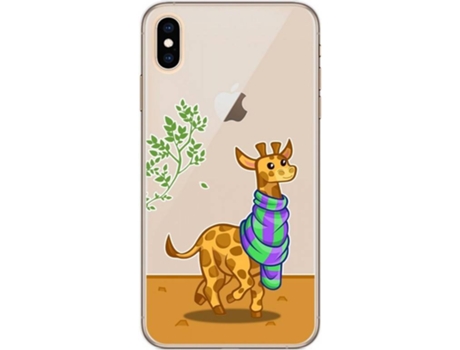 Carcasa iPhone XS Max TUMUNDOSMARTPHONE Jirafa Multicolor