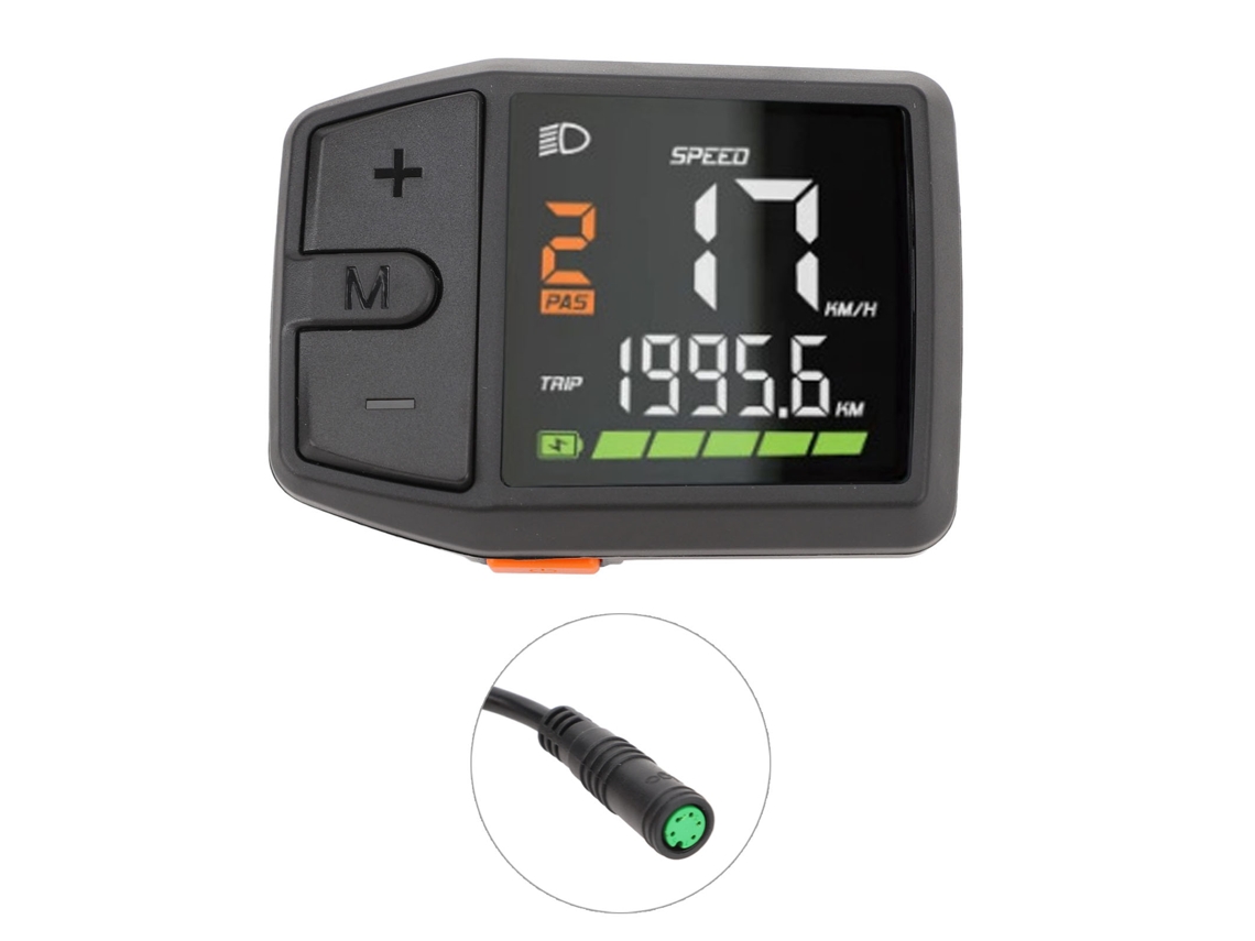 Vlrla-panel De Pantalla Oled De 2 Pulgadas Para Bicicleta Eléctrica Resistente Al Agua Dz41 Para Motor De Tracción Media Protocolo Uart