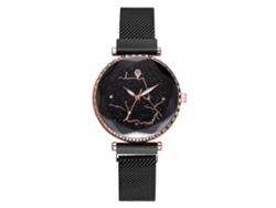 Reloj De Cuarzo Para Mujer Con Correa De Cuero Sencilla Y Bonito Estampado De Animales (verde Menta).