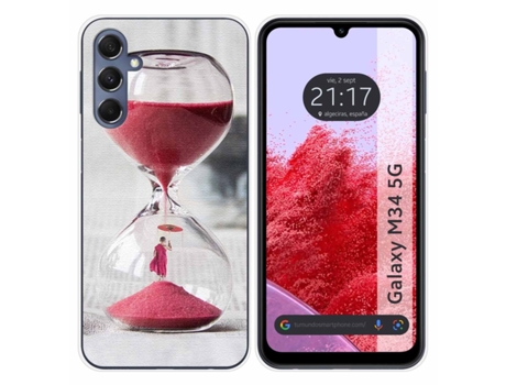 Funda Diseño Reloj para Samsung TUMUNDOSMARTPHONE Silicona Multicolor