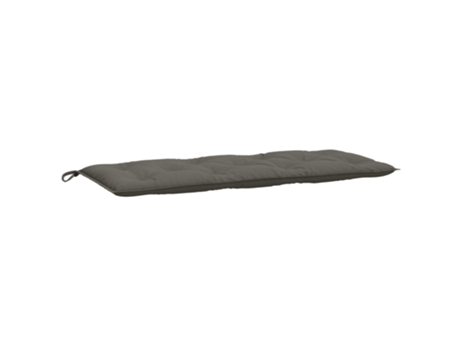 Cojín De Banco De Jardín VIDAXL Gris Tela (120x50x7cm)
