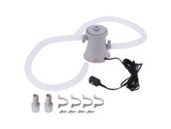 Bomba De Filtro Para Piscinas Elevadas Con Interruptor Diferencial (gfci), Caudal De 300 Gph, Cartucho Eficaz.