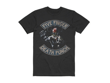 Camiseta ROCKINSTONE de Five Finger Death Punch Bruce 2020 World Tour (Algodón - S)