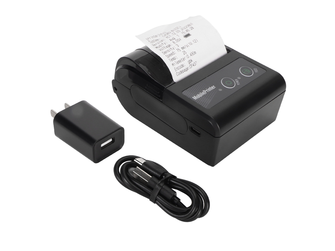 Impresora Térmica Mini 58mm Bluetooth Portátil Para Pos Y Recibos Móviles