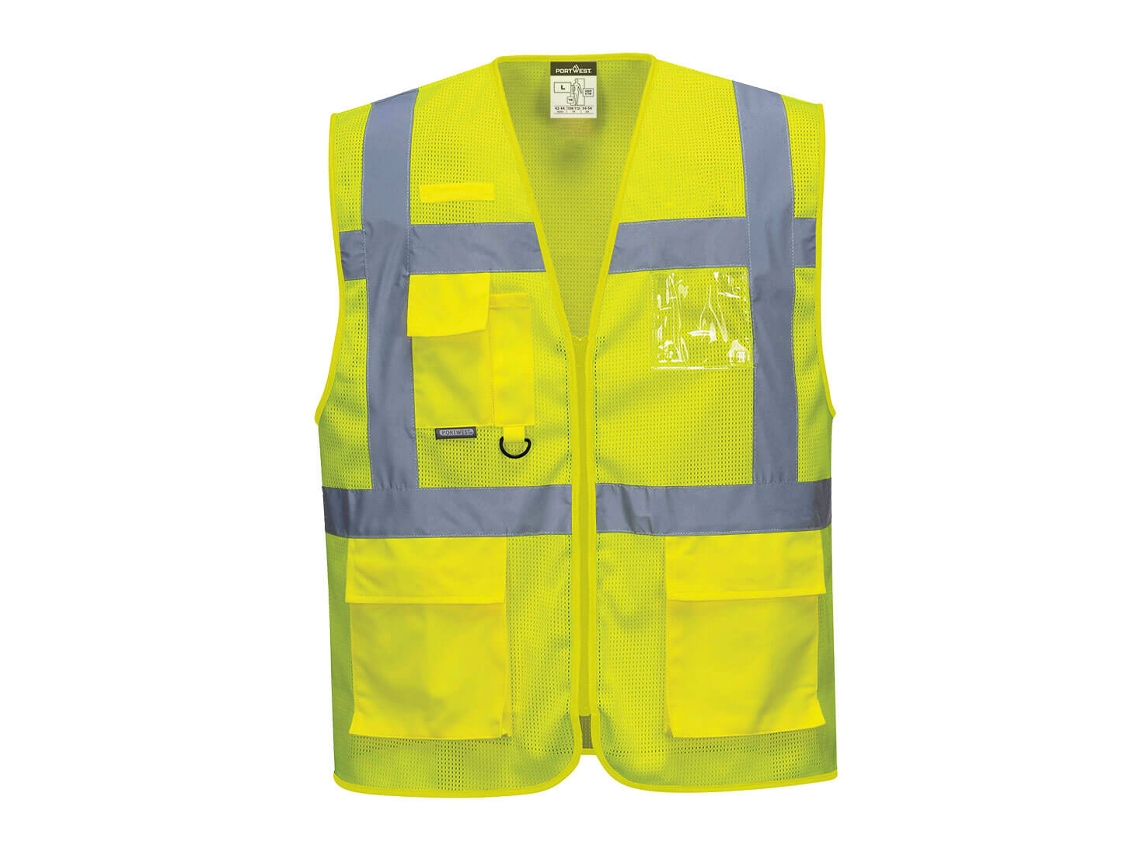 Chaleco ejecutivo Meshair Athens Ideal Airflow / Amarillo / M Portwest