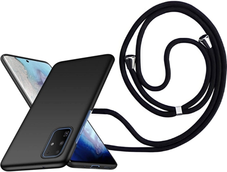 Funda Samsung S20 Plus Turtleshell Rígida con Collar Negro