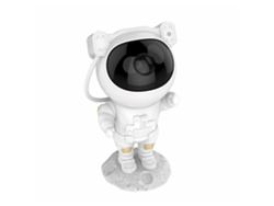 Lámpara de proyector de astronauta con control remoto, múltiples modos de iluminación, proyección HD colorida, gran alcance, cabezal ajustable Vledary
