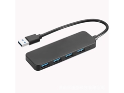 Hub Usb 3.0, 4 Portas, Material De Latão, Ultrafino De 0,15 M*