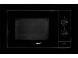 Microondas Integrable TEKA ML 8200 BI FBK (20 L - Sin Grill - Negro)