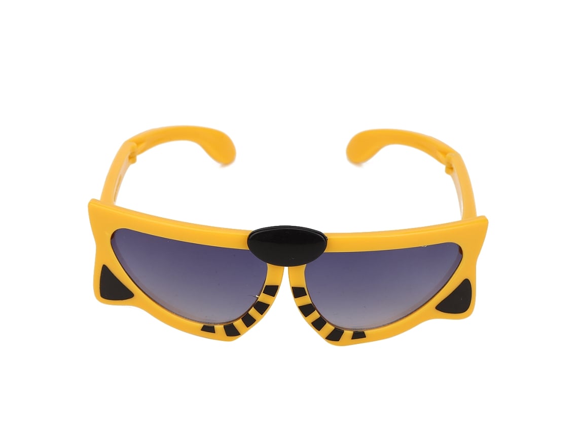 Ats-gafas De Sol Plegables Para Niños Con Estilo Animal Cariño Patrón Cartoon Verano Regalo Tigre Café