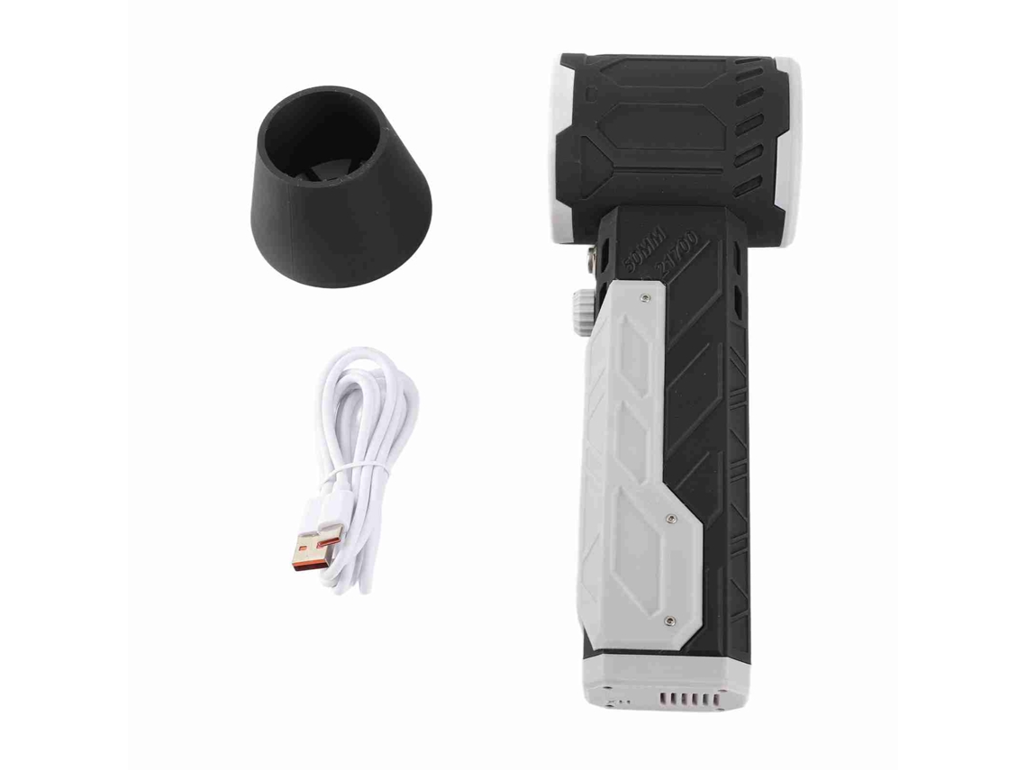 Soplador de aire turbo portátil de alta potencia para limpieza de conductos, 800 g, 50 mm