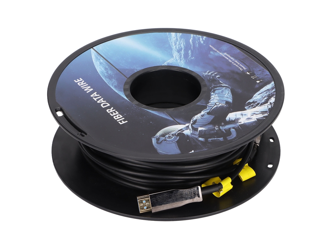 Cable De Interfaz Multimedia Hd De Fibra Óptica 4k 4:4:4rgb Hdr10 Hdcp2.2 18 Gbps Hd Cable Unidireccional Para Ps425m