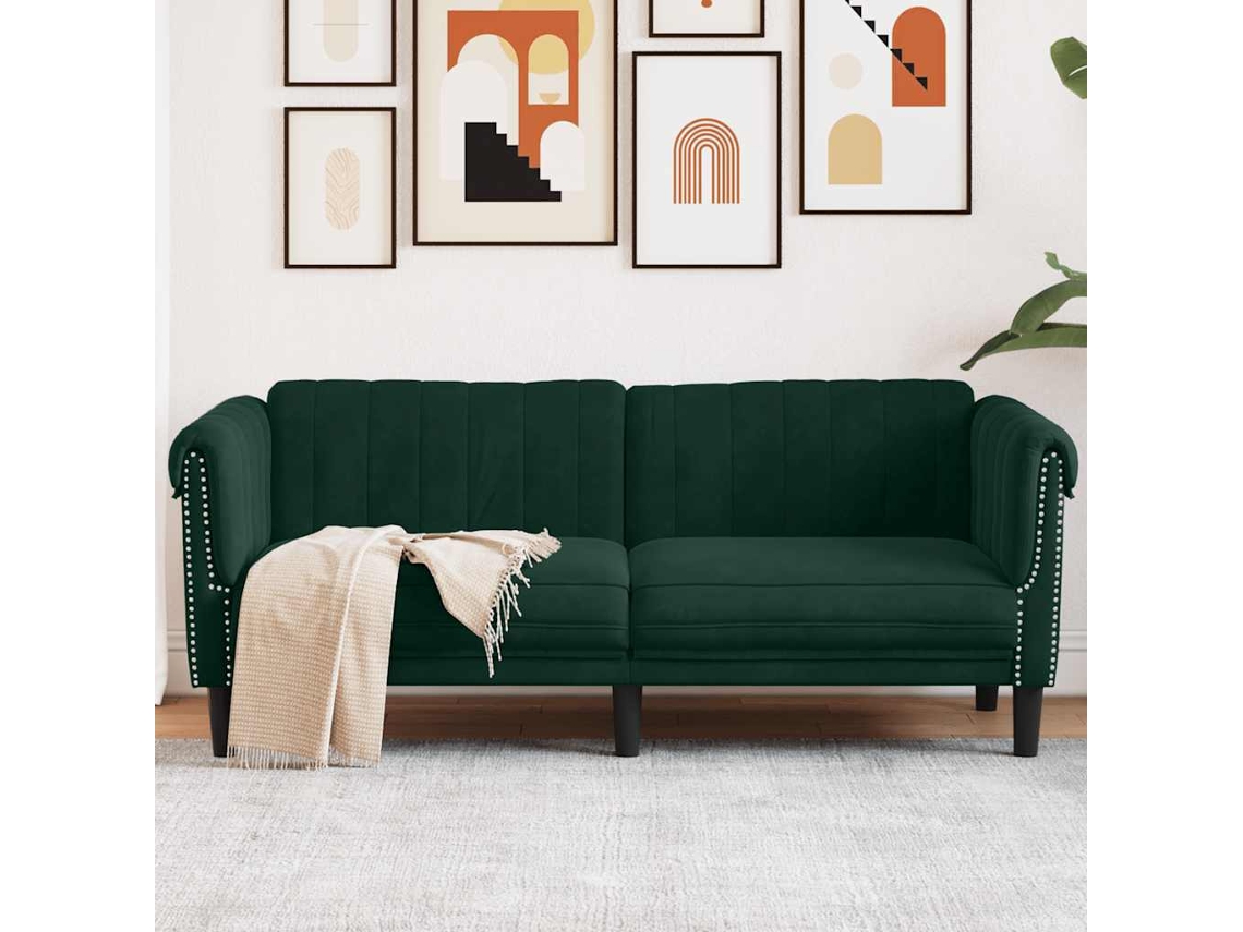 Sofá sin patas para relajarse, 112x174x55cm, piel sintética color capuchino HARLANV1
