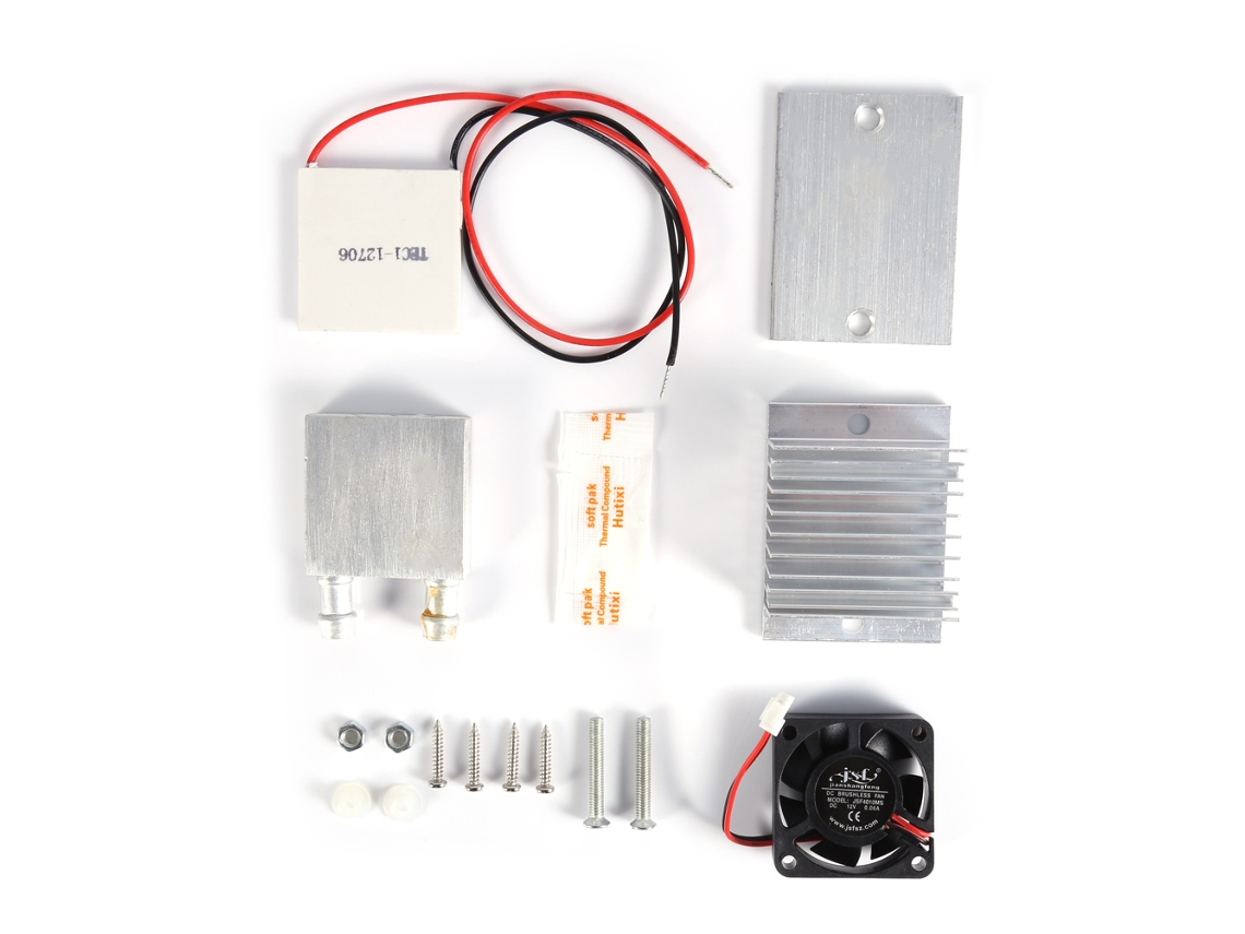 Kit de refrigeración para semiconductores de bricolaje con ventilador
