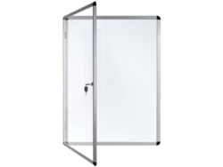 Expositor Magnético BI-OFFICE Enclore Glazed (Acero Lacado - 37x50 cm)