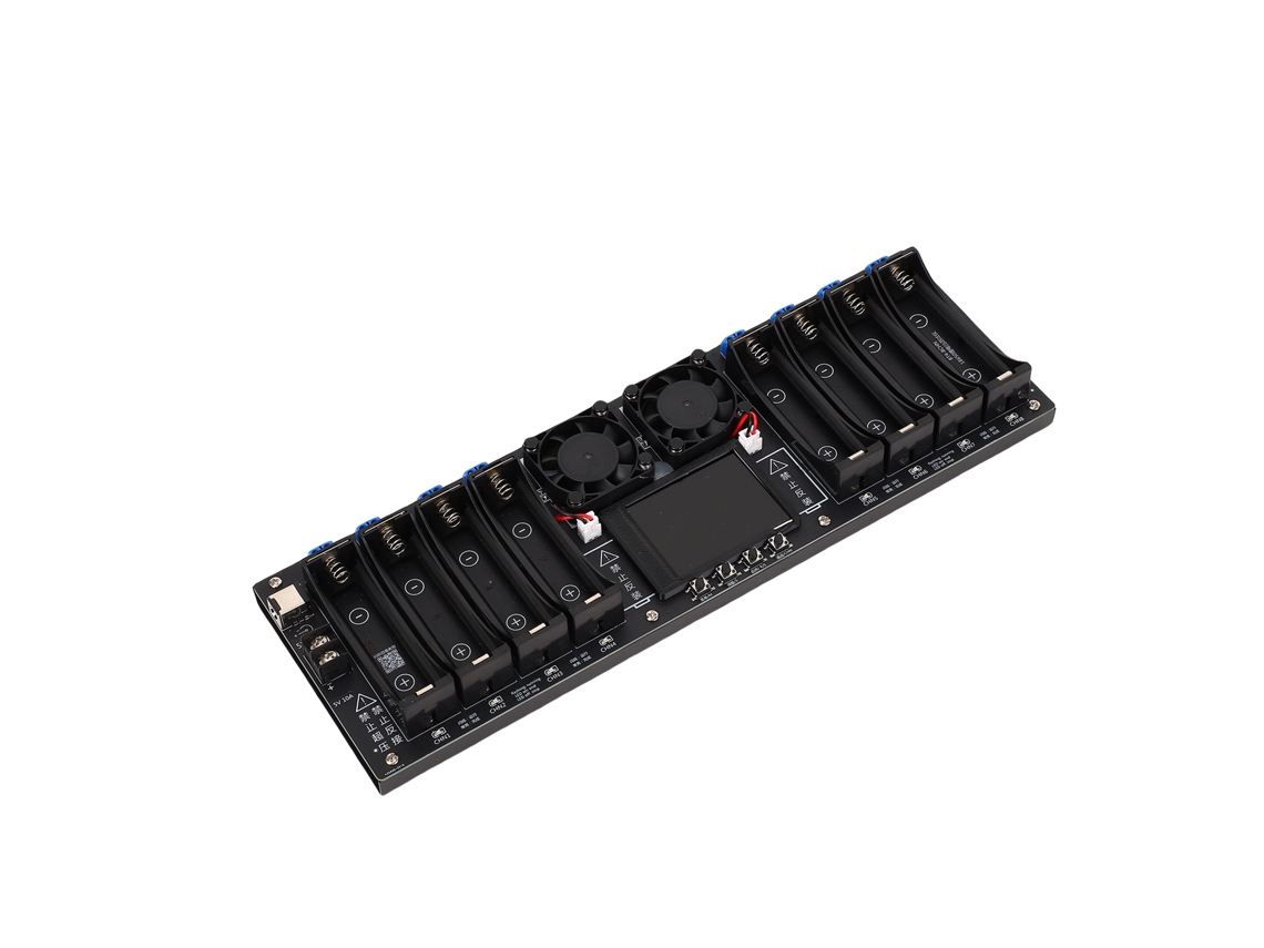 Probador De Baterías 18650 De 8 Canales Con Pantalla Tft De 2,4 Pulgadas Para Pruebas De Capacidad.