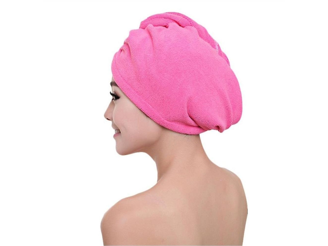 Toalla de microfibra para un secado rápido del cabello, turbante mágico para secar el cabello, ideal para spa, baño en casa y secado de cabello. Rosewell