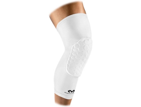 Polaina para Hombre MC DAVID Hex Tuf 2 Unidades Blanco para Fútbol (M)