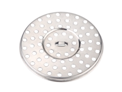 Desagüe de suelo redondo de acero inoxidable para ducha y balcón de 8,5 cm
