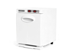 Armario Calentador Y Esterilizador De Toallas Nettlife De 5 L, Esterilizador Eléctrico Profesional De Toallas De 360° Para Salones De Belleza, Blanco