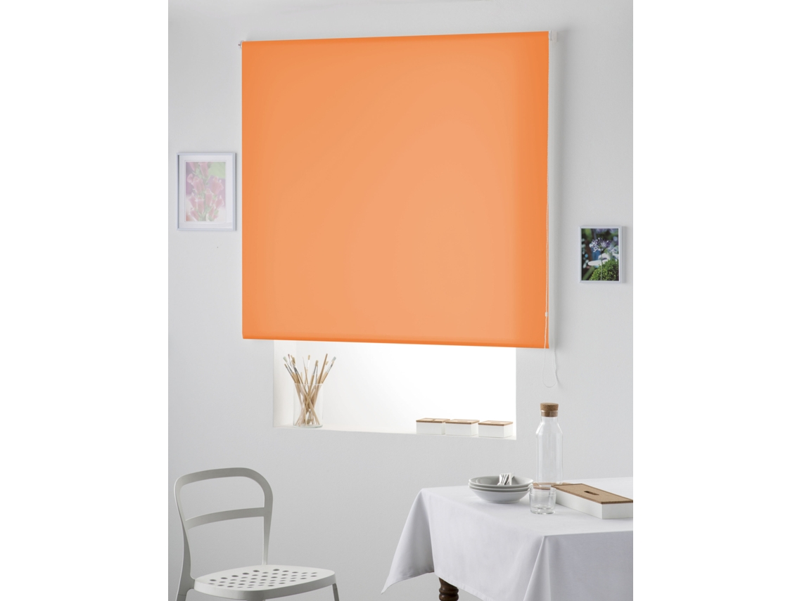 ESTOR LISO 180x250 CM NARANJA POLIÉSTER NATURALS